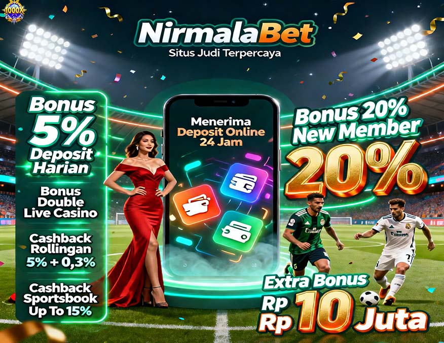 NirmalaBet Slot APK Dana Jackpot Terbesar Mudah